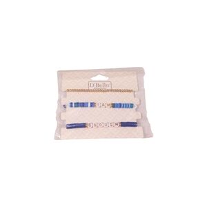 D'Bello Blue Beaded Bracelet Set!
